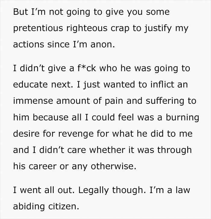 Teacher Refuses To Lend Student A Pen During Exam, So He Plans Brutal Revenge That Gets His Teacher Fired Teacher Refuses To Lend Student A Pen During Exam, So He Plans Brutal Revenge That Gets His Teacher Fired