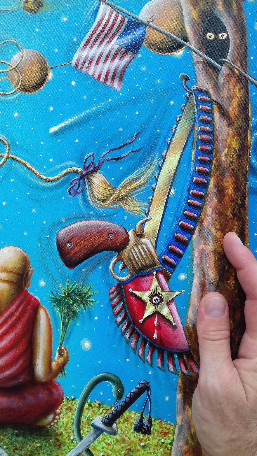 Enjoy A Trippy Ride For Your Mind With My Paintings