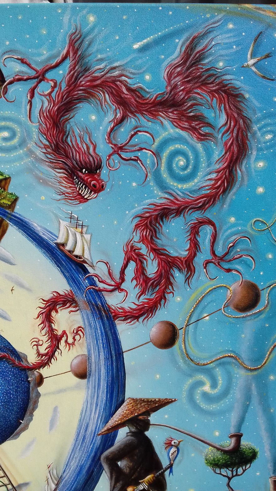 Enjoy A Trippy Ride For Your Mind With My Paintings