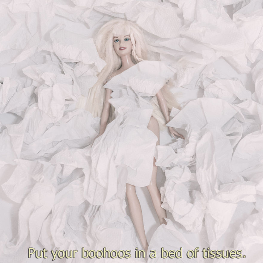 I Take Pictures Of Barbies To Highlight Issues On Mental Health And Societal Pressures I Take Pictures Of Barbies To Highlight Issues On Mental Health And Societal Pressures