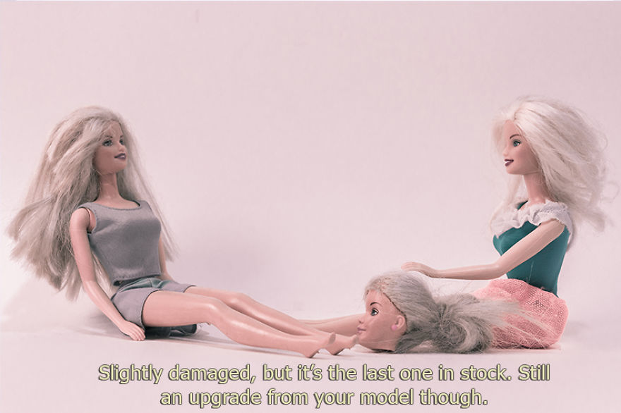 I Take Pictures Of Barbies To Highlight Issues On Mental Health And Societal Pressures I Take Pictures Of Barbies To Highlight Issues On Mental Health And Societal Pressures