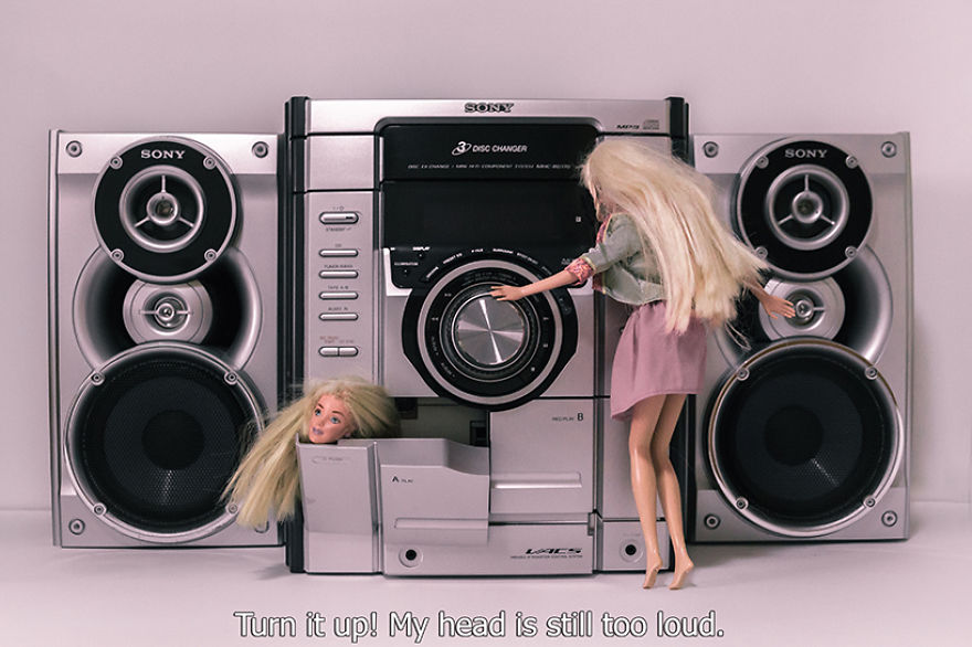 I Take Pictures Of Barbies To Highlight Issues On Mental Health And Societal Pressures I Take Pictures Of Barbies To Highlight Issues On Mental Health And Societal Pressures
