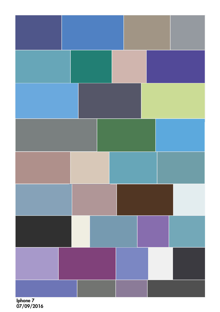 I Made Poster From Dominant Color Of Each Image Of A Google Image Search I Made Poster From Dominant Color Of Each Image Of A Google Image Search