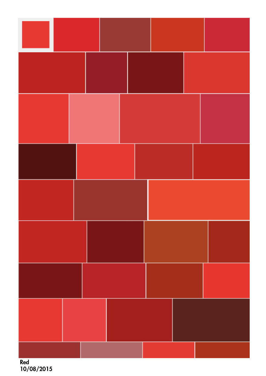 I Made Poster From Dominant Color Of Each Image Of A Google Image Search I Made Poster From Dominant Color Of Each Image Of A Google Image Search