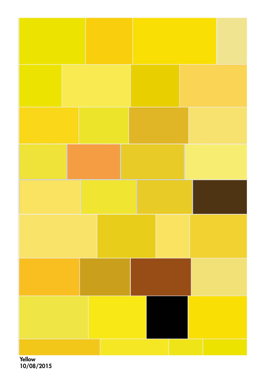 I Made Poster From Dominant Color Of Each Image Of A Google Image Search I Made Poster From Dominant Color Of Each Image Of A Google Image Search