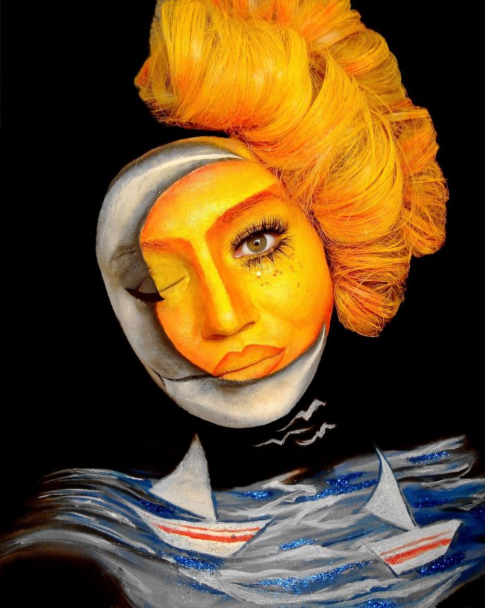 I Spend Up To 12 Hours To Create These Twisted Illusions On My Face I Spend Up To 12 Hours To Create These Twisted Illusions On My Face