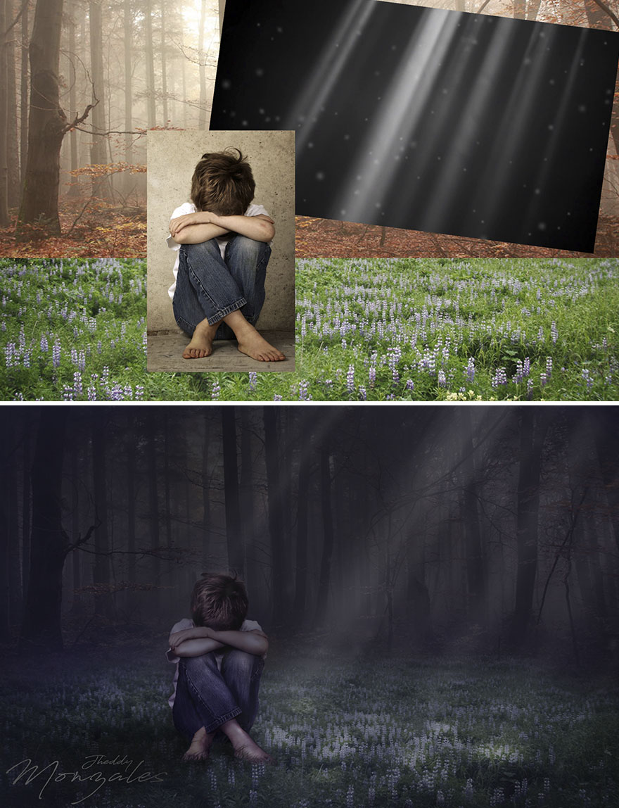 Before And After: I Create Fantasy-Like Photo Manipulations Before And After: I Create Fantasy-Like Photo Manipulations