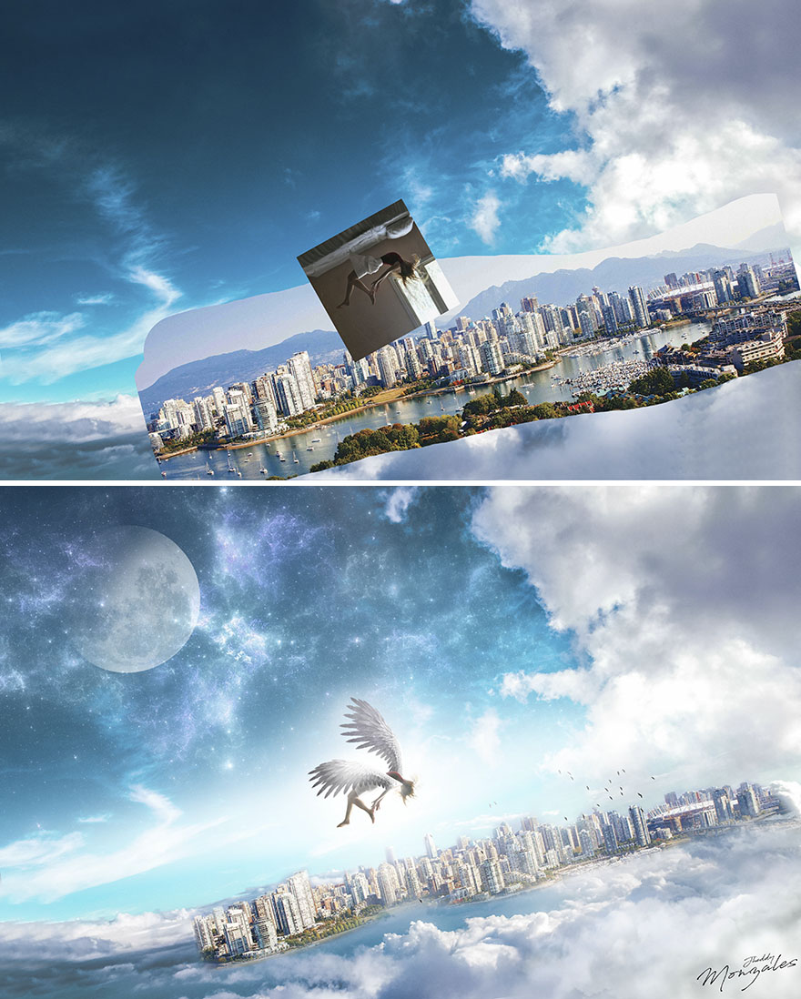 Before And After: I Create Fantasy-Like Photo Manipulations Before And After: I Create Fantasy-Like Photo Manipulations