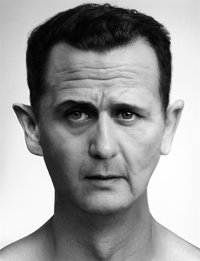 The Impressive Portraits Of Celebrities Made From Pieces Of The Face Of Ordinary People The Impressive Portraits Of Celebrities Made From Pieces Of The Face Of Ordinary People