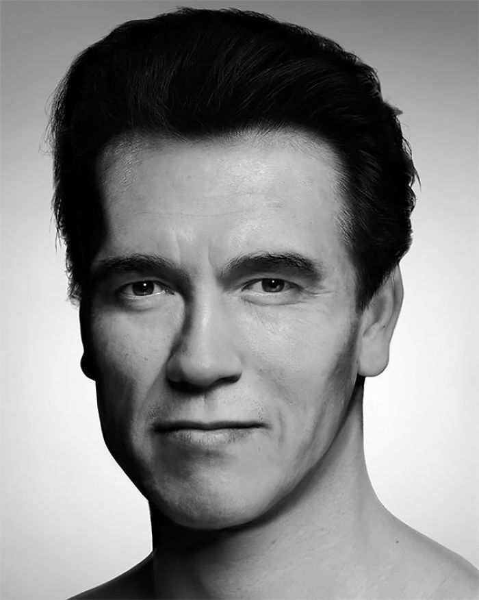 The Impressive Portraits Of Celebrities Made From Pieces Of The Face Of Ordinary People The Impressive Portraits Of Celebrities Made From Pieces Of The Face Of Ordinary People