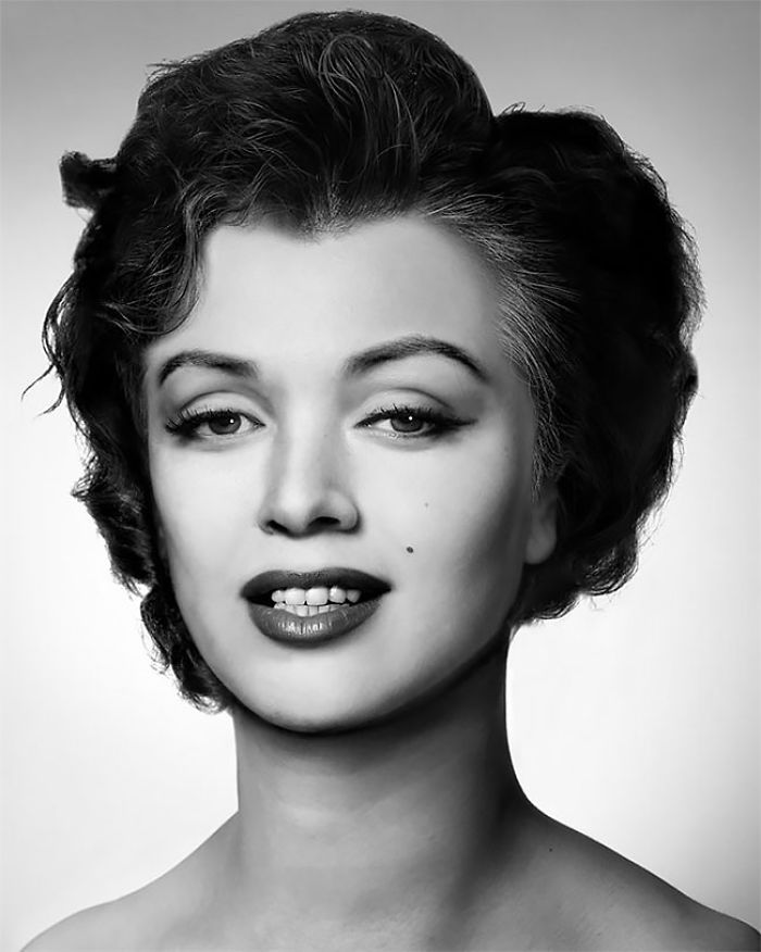 The Impressive Portraits Of Celebrities Made From Pieces Of The Face Of Ordinary People The Impressive Portraits Of Celebrities Made From Pieces Of The Face Of Ordinary People