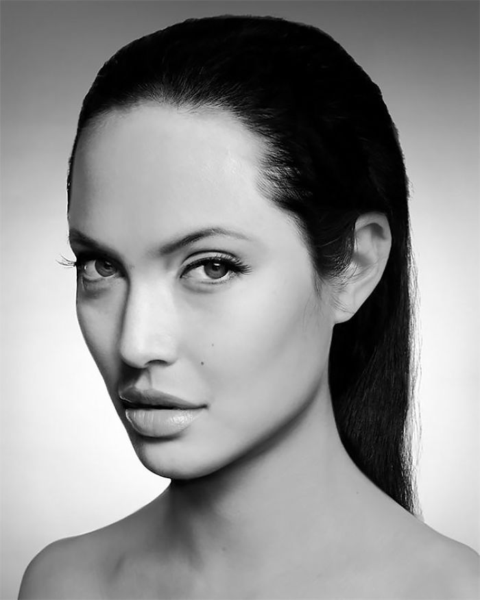 The Impressive Portraits Of Celebrities Made From Pieces Of The Face Of Ordinary People The Impressive Portraits Of Celebrities Made From Pieces Of The Face Of Ordinary People