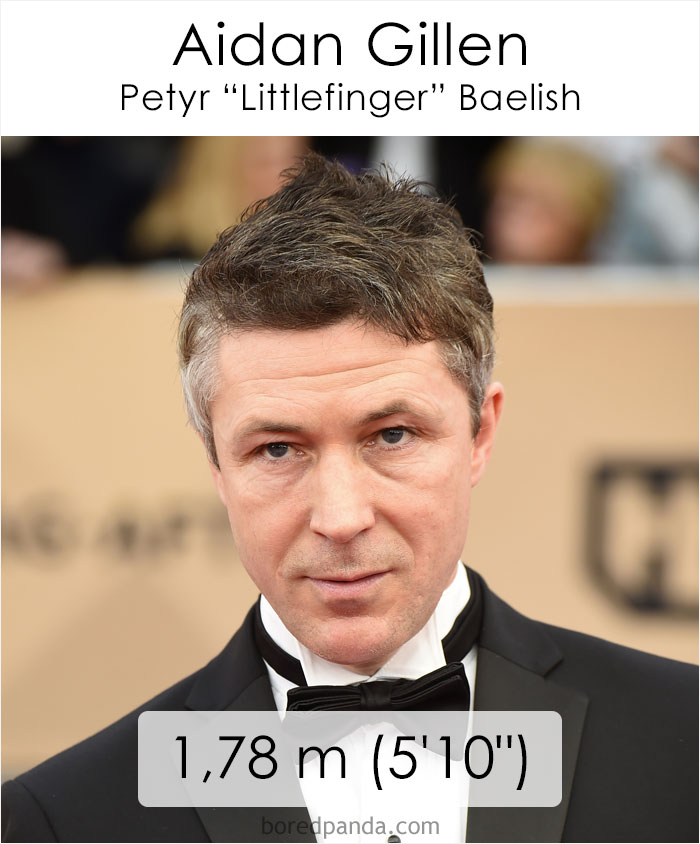 ‘Game Of Thrones’ Characters Ordered From Smallest To Tallest May Surprise You ‘Game Of Thrones’ Characters Ordered From Smallest To Tallest May Surprise You