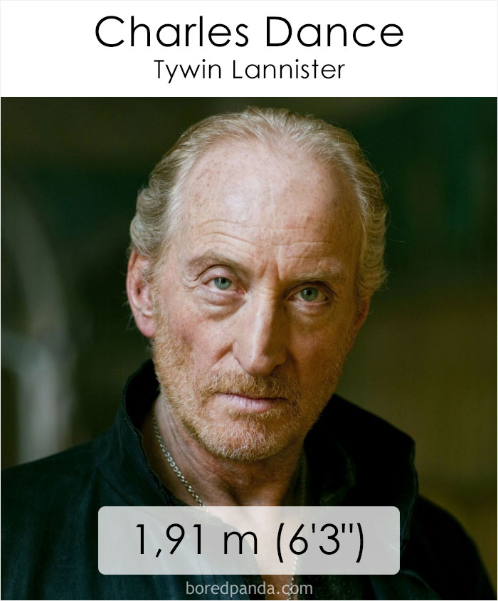‘Game Of Thrones’ Characters Ordered From Smallest To Tallest May Surprise You ‘Game Of Thrones’ Characters Ordered From Smallest To Tallest May Surprise You