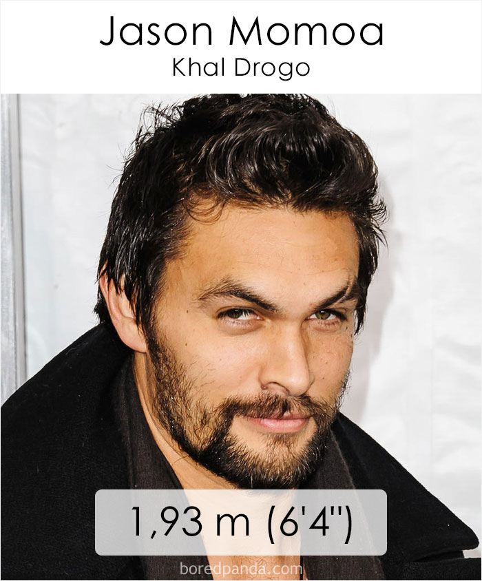 ‘Game Of Thrones’ Characters Ordered From Smallest To Tallest May Surprise You ‘Game Of Thrones’ Characters Ordered From Smallest To Tallest May Surprise You