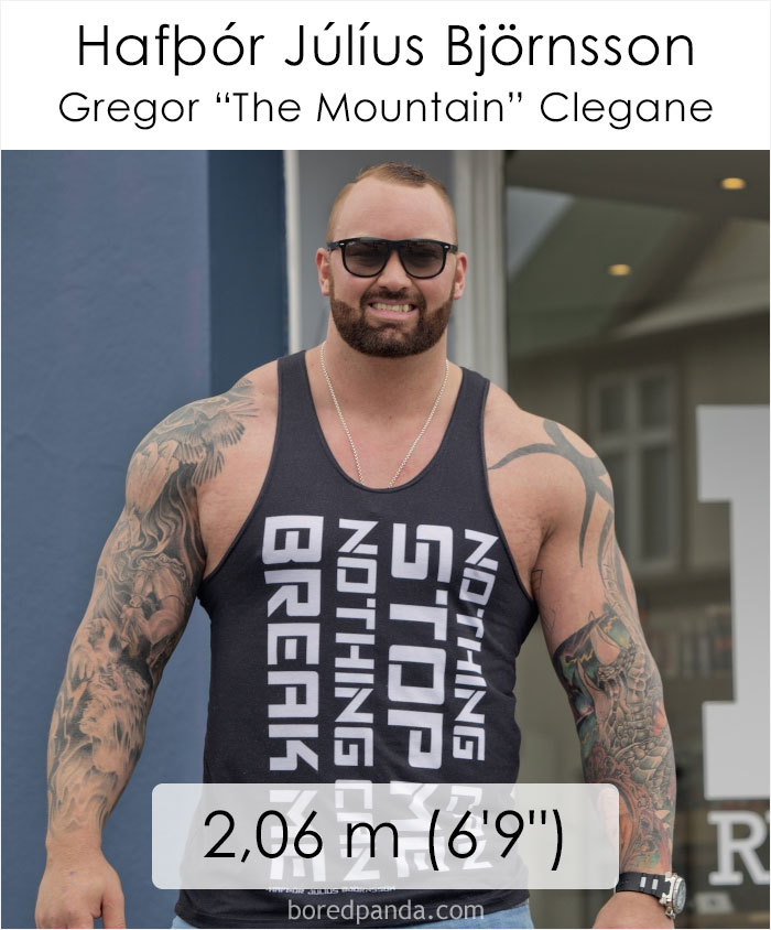 ‘Game Of Thrones’ Characters Ordered From Smallest To Tallest May Surprise You ‘Game Of Thrones’ Characters Ordered From Smallest To Tallest May Surprise You