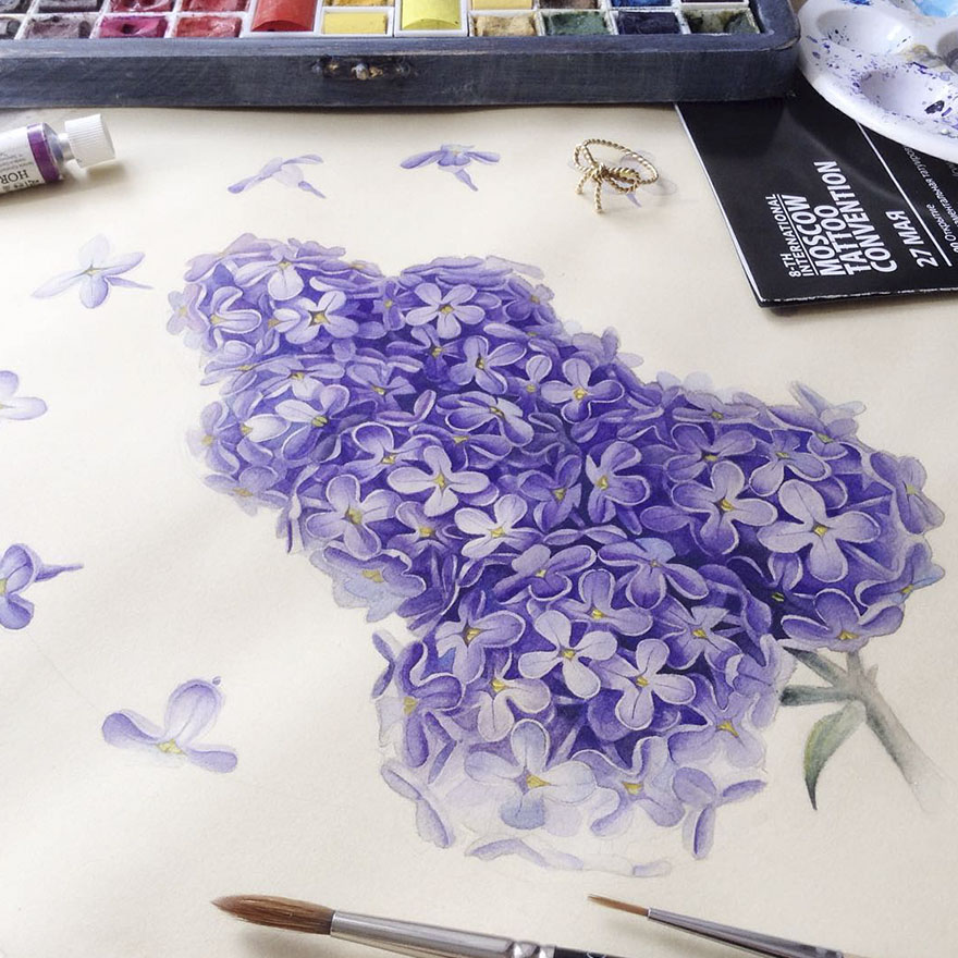 Russian Artist Reveals Her Mysterious Sketchbook To The World, And It’s Full Of Visual Secrets Russian Artist Reveals Her Mysterious Sketchbook To The World, And It’s Full Of Visual Secrets