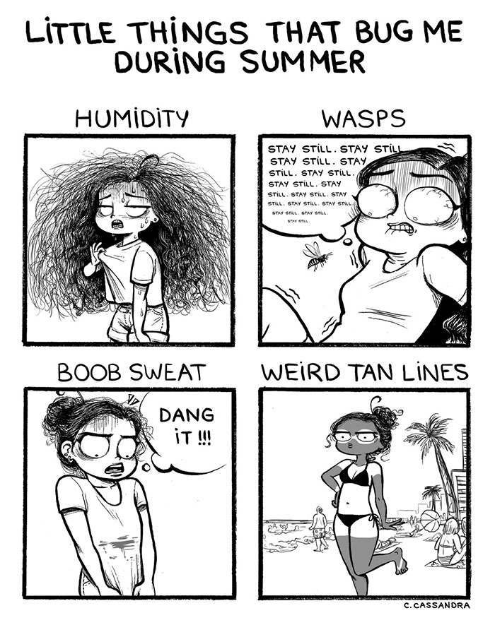 132 Funny Comics About Summer Problems That Almost Everyone Will Relate To 132 Funny Comics About Summer Problems That Almost Everyone Will Relate To