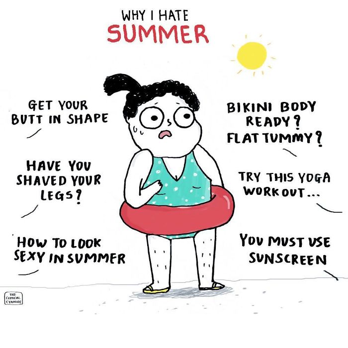 132 Funny Comics About Summer Problems That Almost Everyone Will Relate To 132 Funny Comics About Summer Problems That Almost Everyone Will Relate To