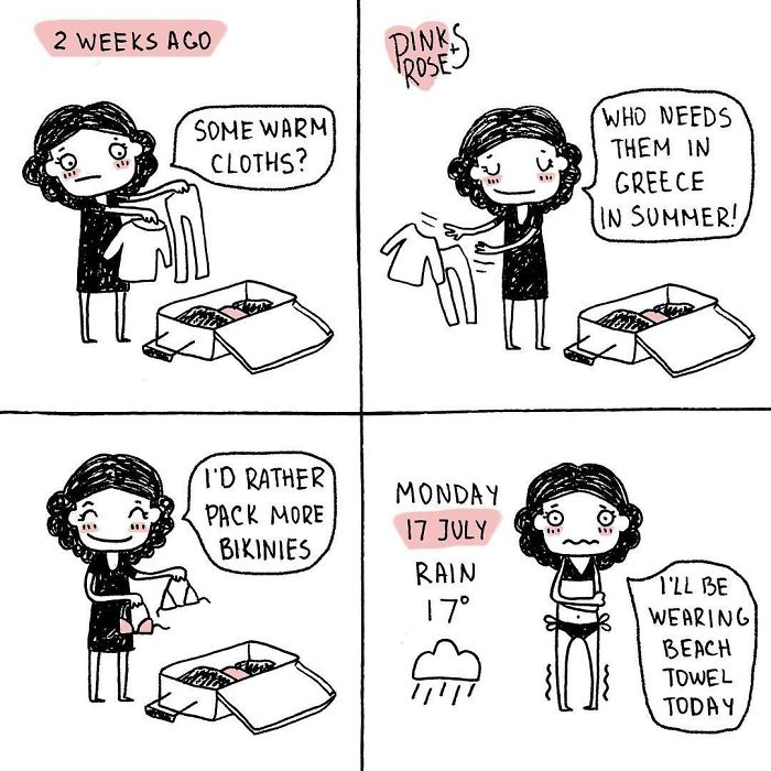 132 Funny Comics About Summer Problems That Almost Everyone Will Relate To 132 Funny Comics About Summer Problems That Almost Everyone Will Relate To