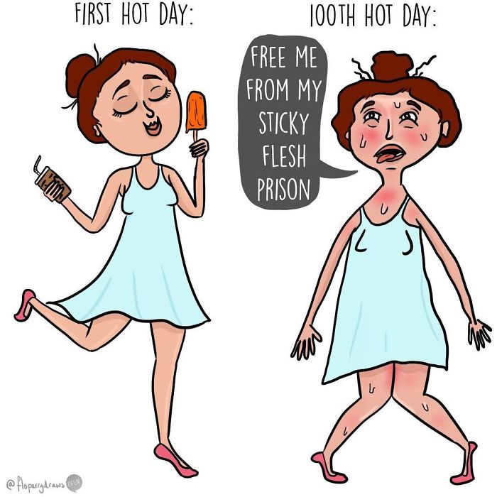 132 Funny Comics About Summer Problems That Almost Everyone Will Relate To 132 Funny Comics About Summer Problems That Almost Everyone Will Relate To