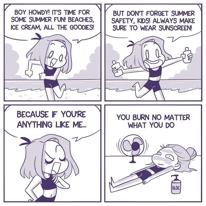 132 Funny Comics About Summer Problems That Almost Everyone Will Relate To 132 Funny Comics About Summer Problems That Almost Everyone Will Relate To