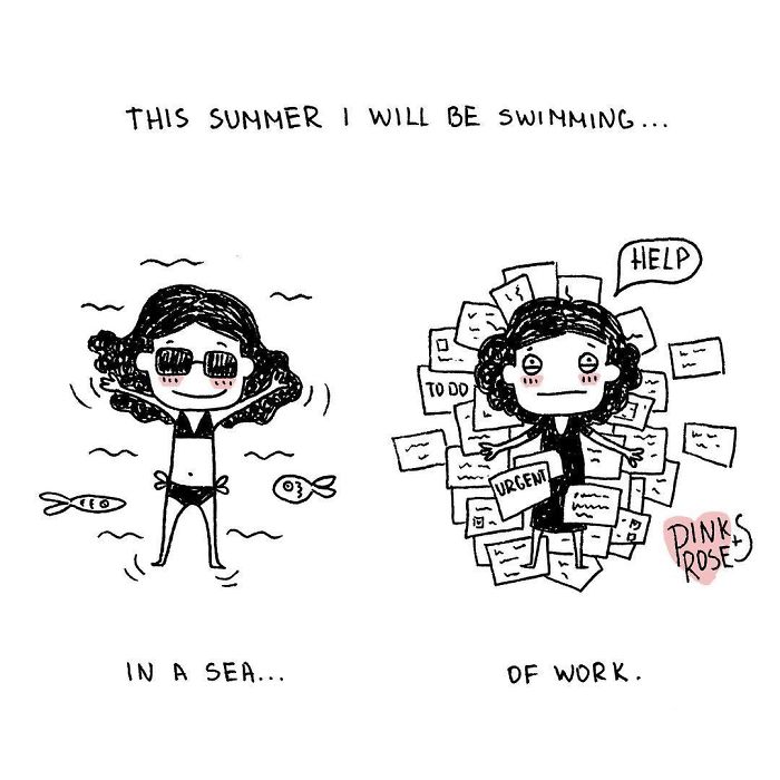 132 Funny Comics About Summer Problems That Almost Everyone Will Relate To 132 Funny Comics About Summer Problems That Almost Everyone Will Relate To