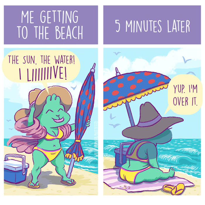 132 Funny Comics About Summer Problems That Almost Everyone Will Relate To 132 Funny Comics About Summer Problems That Almost Everyone Will Relate To