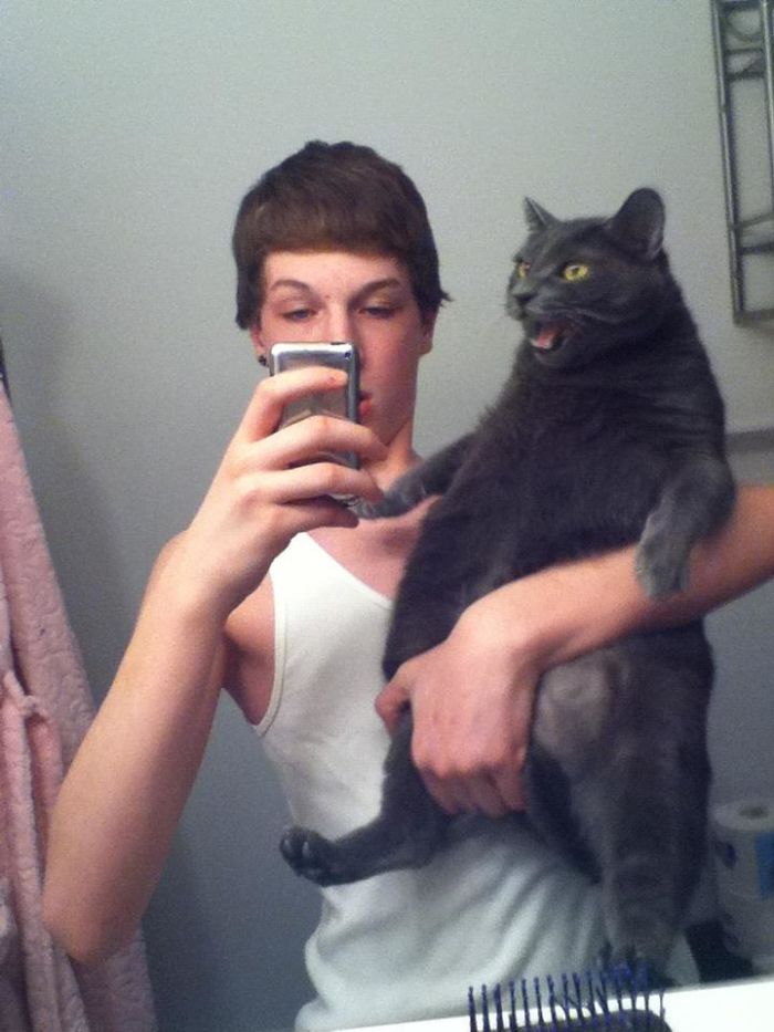 68 Times Cats Didn’t Want To Be In Your Stupid Selfies And The Result Was Hilarious 68 Times Cats Didn’t Want To Be In Your Stupid Selfies And The Result Was Hilarious