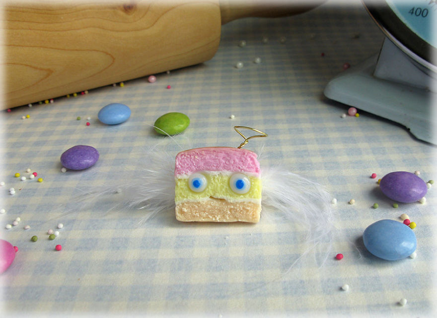 I Make Silly Pun Inspired Polymer Clay Cake And Confectionery Jewellery I Make Silly Pun Inspired Polymer Clay Cake And Confectionery Jewellery