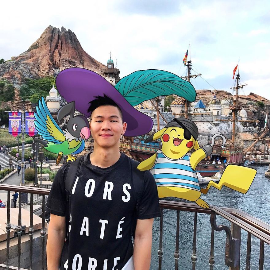 I Travel In A World Full Of Pokémon