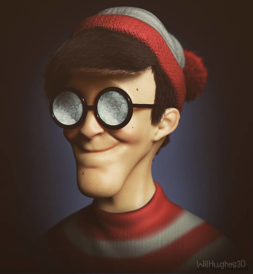 This Artist Shows How Pop Culture Icons Would Look In Real Life, And It Will Give You Nightmares