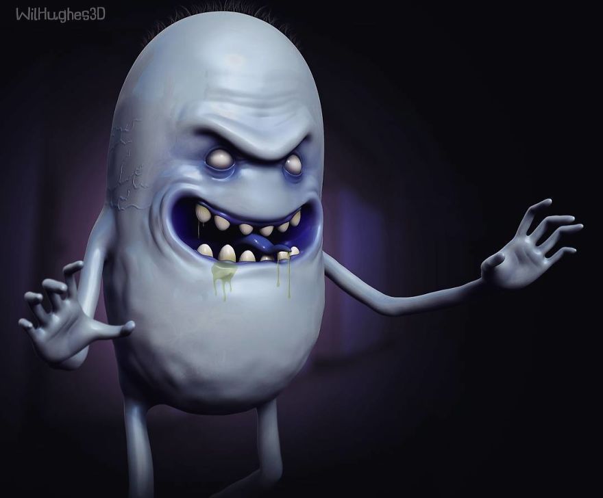 This Artist Shows How Pop Culture Icons Would Look In Real Life, And It Will Give You Nightmares