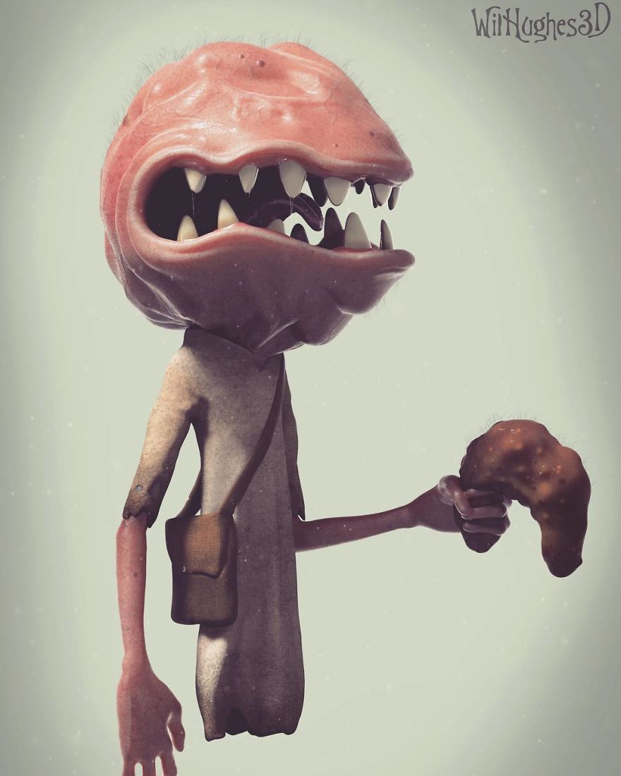 This Artist Shows How Pop Culture Icons Would Look In Real Life, And It Will Give You Nightmares