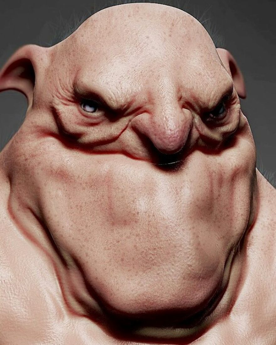 This Artist Shows How Pop Culture Icons Would Look In Real Life, And It Will Give You Nightmares