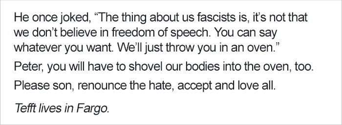 Father Publicly Disowns His Son With A Powerful Open Letter After He Marches In Charlottesville Protests Father Publicly Disowns His Son With A Powerful Open Letter After He Marches In Charlottesville Protests