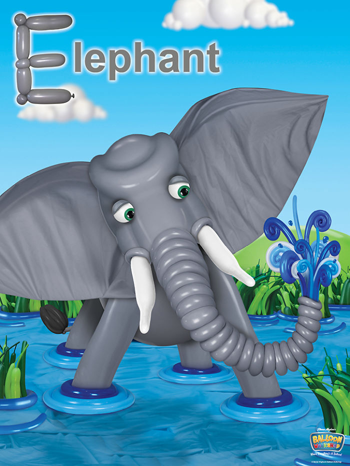 I Created Kid&#8217;s Abc Book With  Balloon Animals Like You&#8217;ve Never Seen (26 Images)