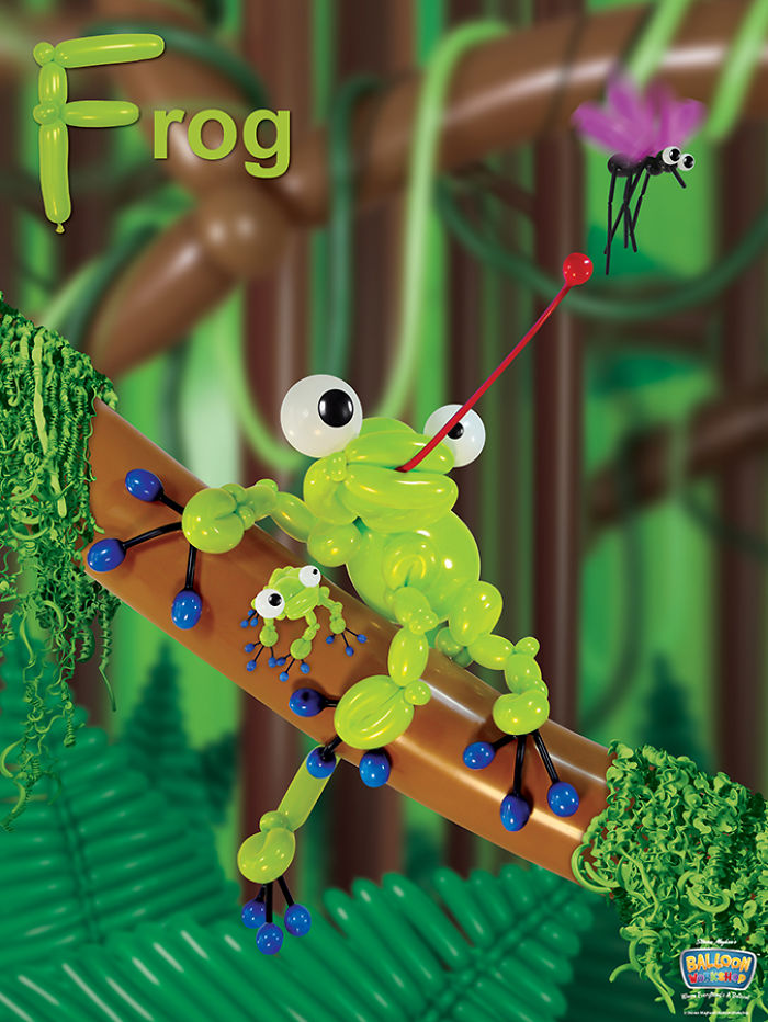 I Created Kid&#8217;s Abc Book With  Balloon Animals Like You&#8217;ve Never Seen (26 Images)