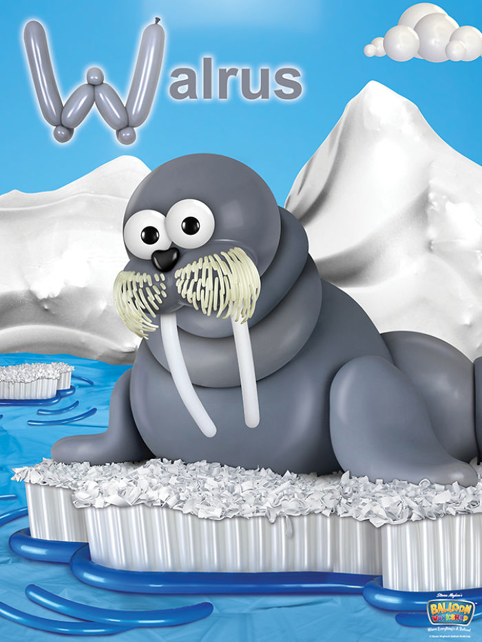 I Created Kid&#8217;s Abc Book With  Balloon Animals Like You&#8217;ve Never Seen (26 Images)