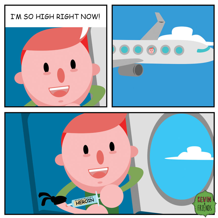 I Created Dark Comics About A Horrible Optimist Kevin (12 New Pics) I Created Dark Comics About A Horrible Optimist Kevin (12 New Pics)