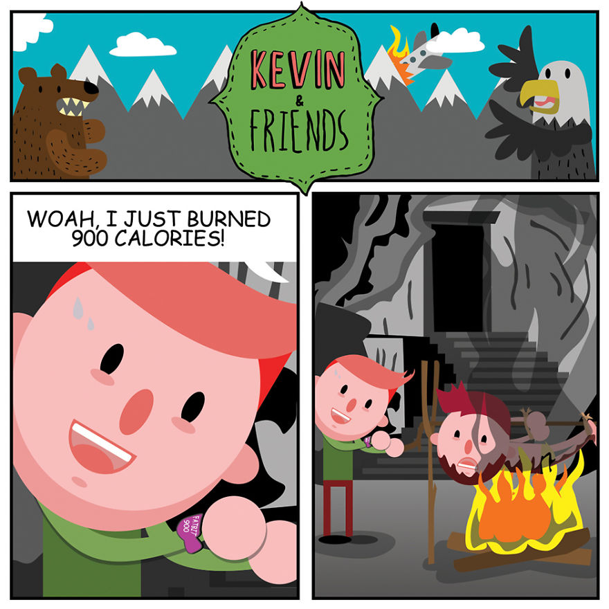 I Created Dark Comics About A Horrible Optimist Kevin (12 New Pics) I Created Dark Comics About A Horrible Optimist Kevin (12 New Pics)