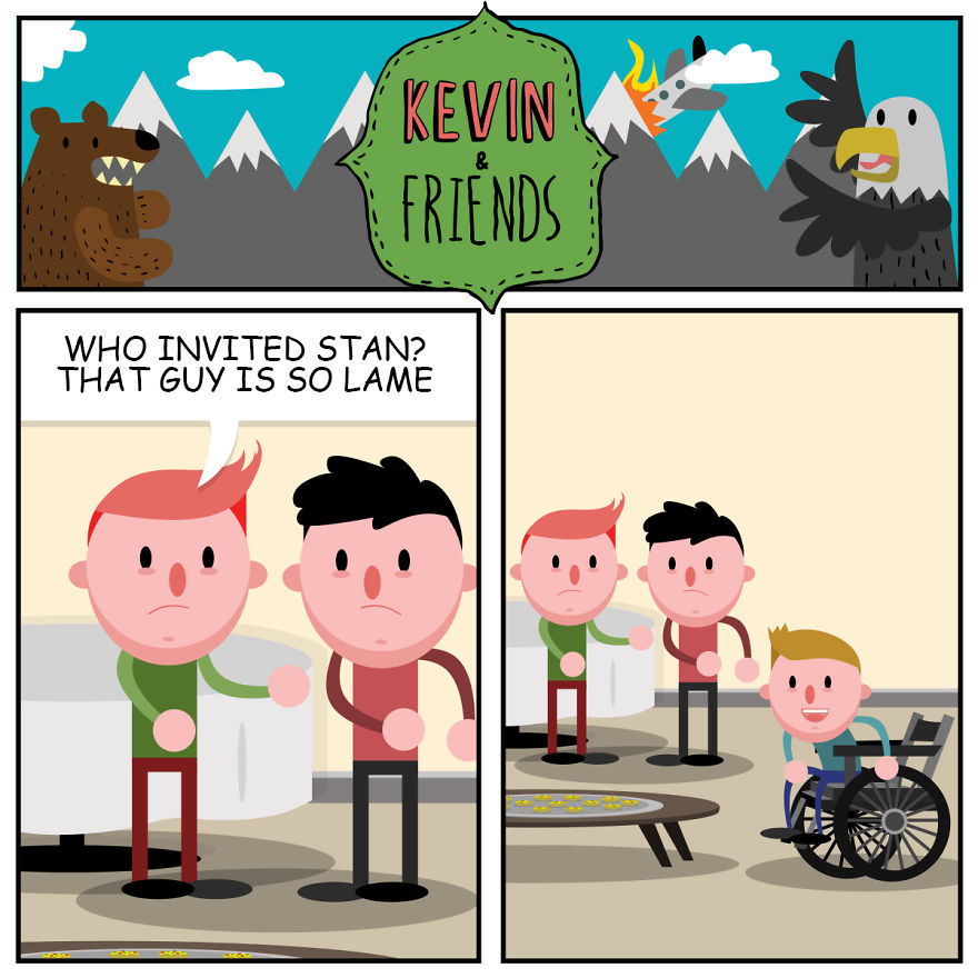 I Created Dark Comics About A Horrible Optimist Kevin (12 New Pics) I Created Dark Comics About A Horrible Optimist Kevin (12 New Pics)