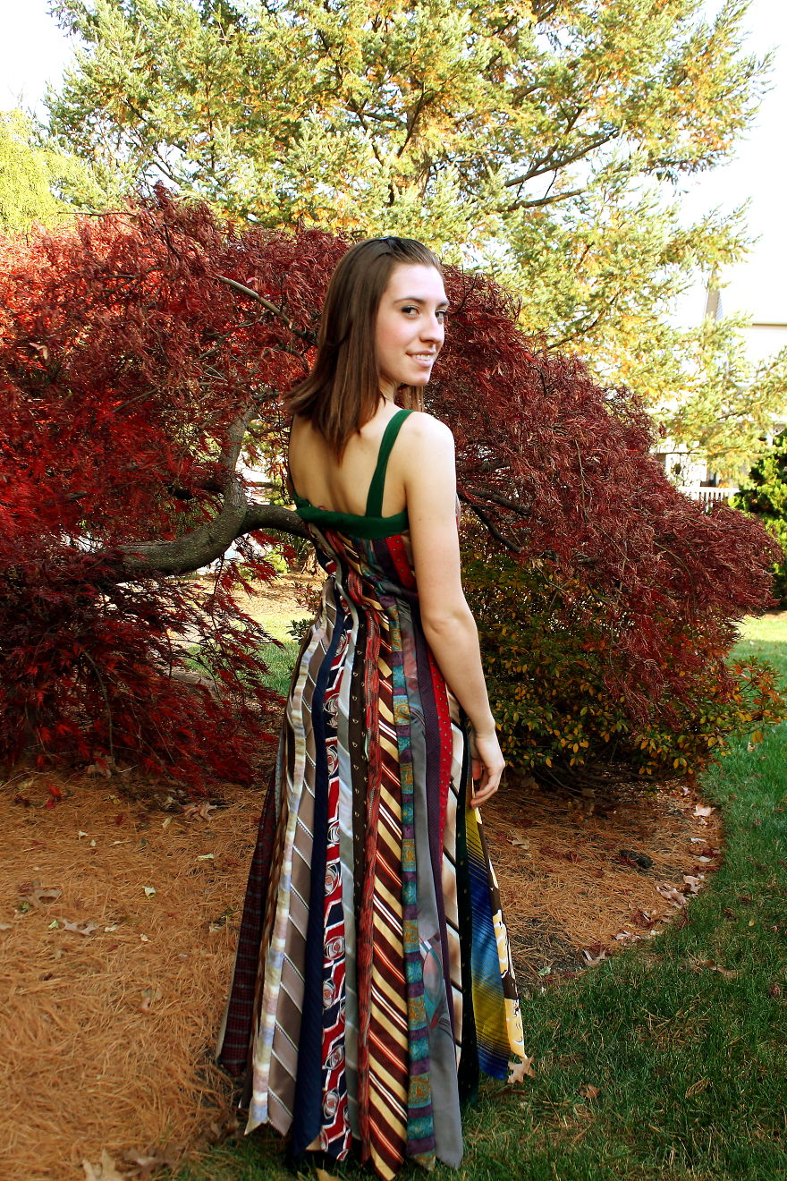 I Began Using Neckties To Create New Fashion And Home Decor