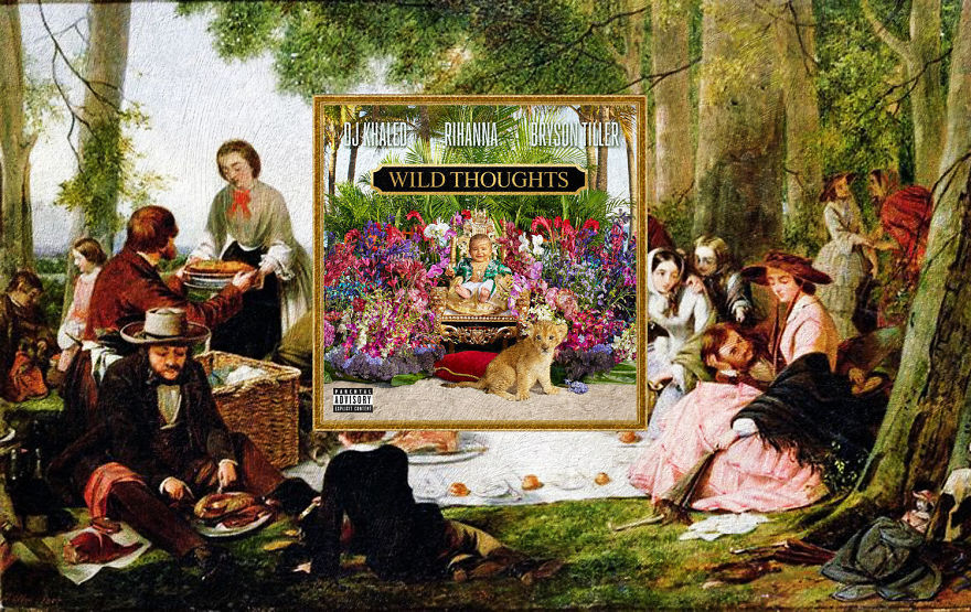 Perfectly Combined Album Covers And Classical Paintings Perfectly Combined Album Covers And Classical Paintings