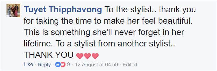 Hairdresser Refuses To Shave Depressed Teen’s Hair, Spends 13 Hours Fixing It Hairdresser Refuses To Shave Depressed Teen’s Hair, Spends 13 Hours Fixing It
