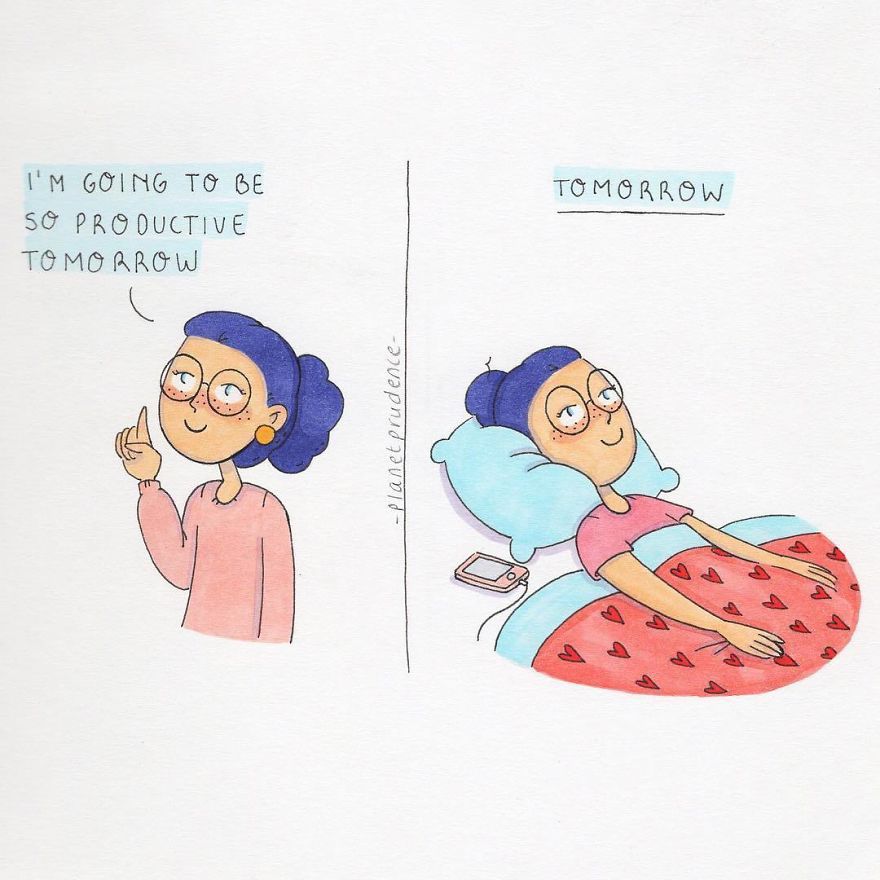 Relatable Everyday Girls Problems Illustrated In Cute And Funny Comics