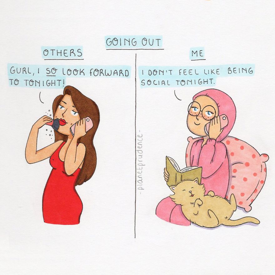 Relatable Everyday Girls Problems Illustrated In Cute And Funny Comics