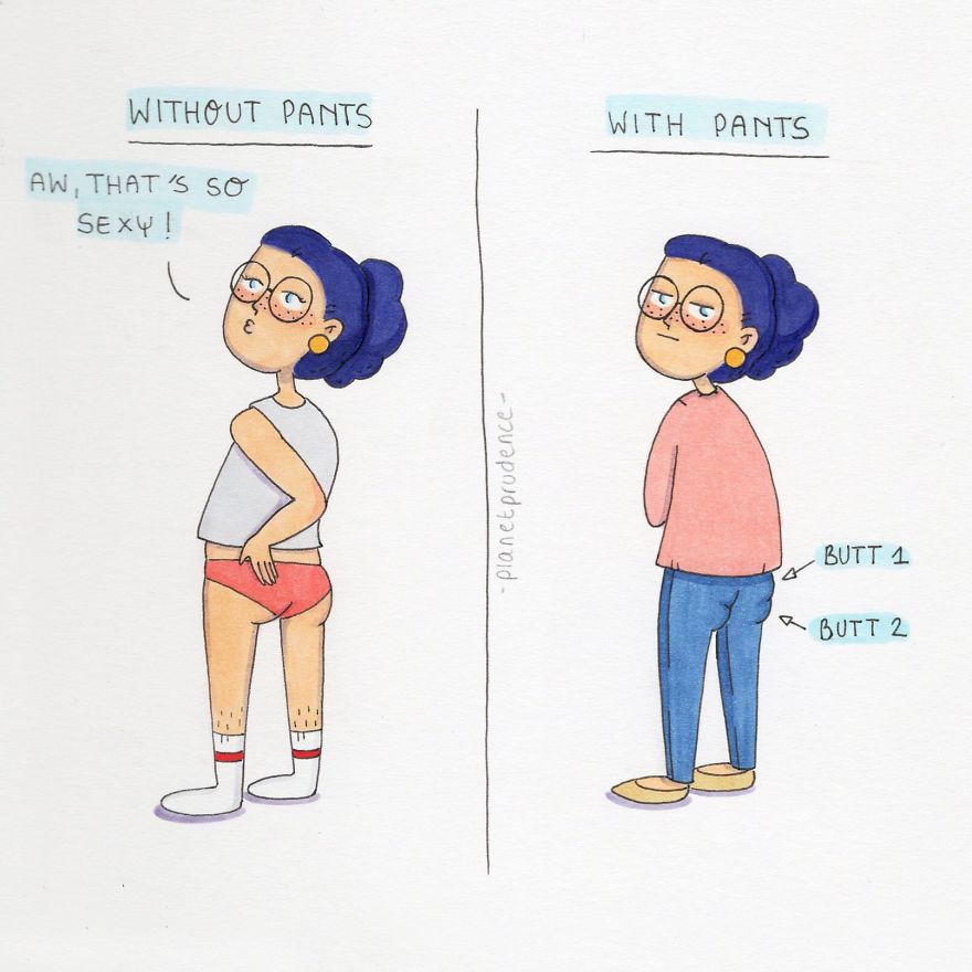 Relatable Everyday Girls Problems Illustrated In Cute And Funny Comics