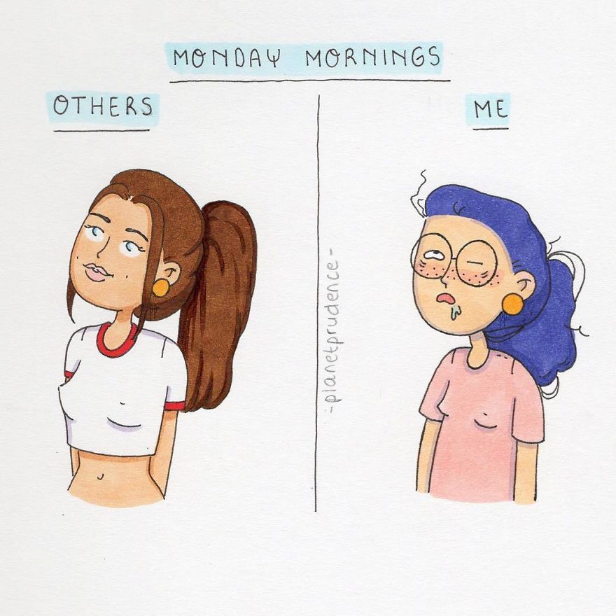 Relatable Everyday Girls Problems Illustrated In Cute And Funny Comics