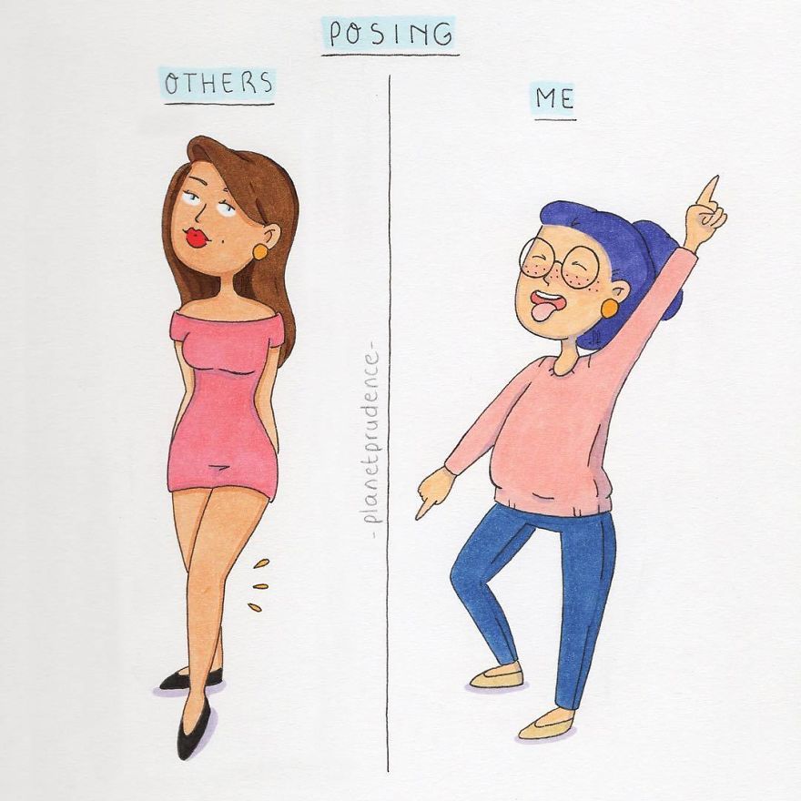 Relatable Everyday Girls Problems Illustrated In Cute And Funny Comics